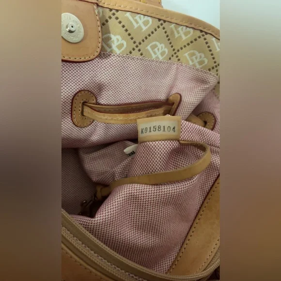 Dooney & Burke Patchwork Tote/Shoulder Bag - Picture 13 of 16